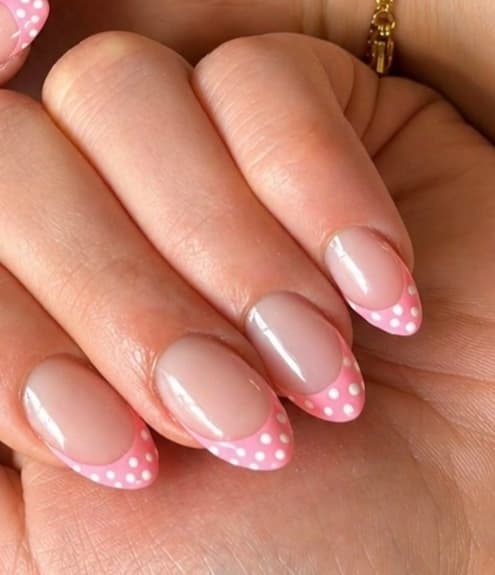 Polka dot rose
